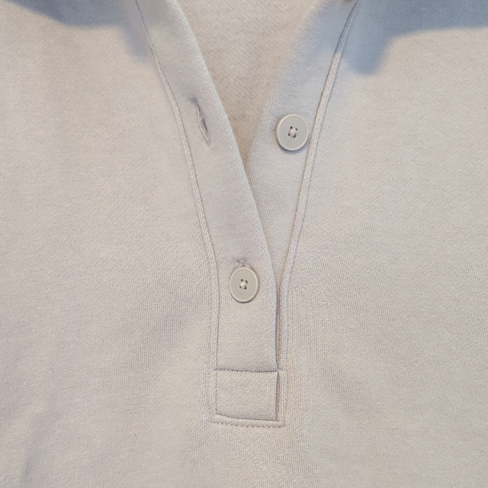Purple Collared Sweatshirt - Picture 3 of 5
